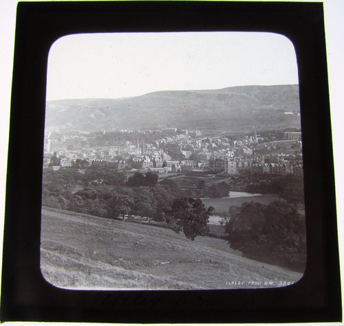 Magic lantern slide - magic, ilkey