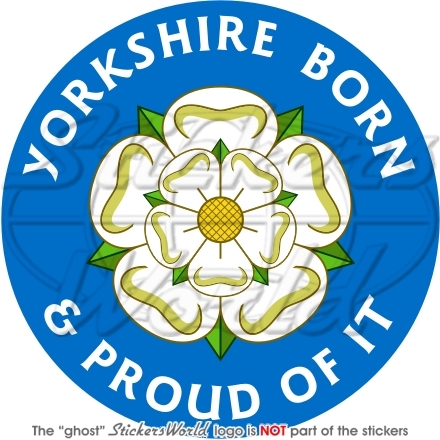 Adesivo yorkshire nato contea - adesivo,