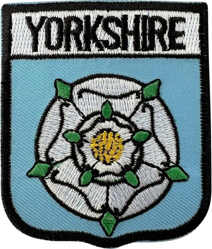 Yorkshire patch iron sew - iron, on