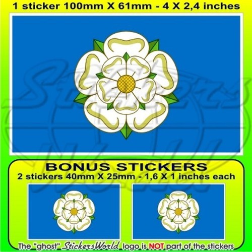 Adesivo yorkshire contea - adesivo,