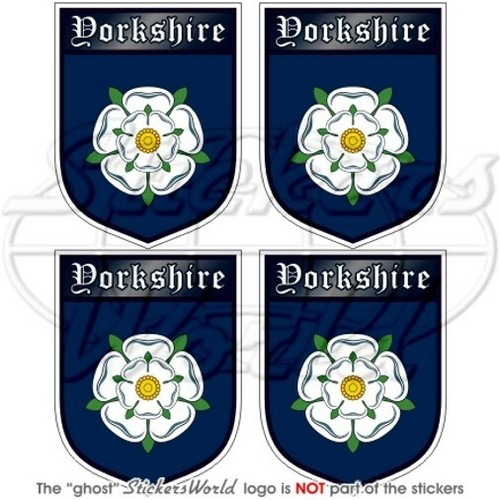 Adesivo yorkshire contea - adesivo, rosa
