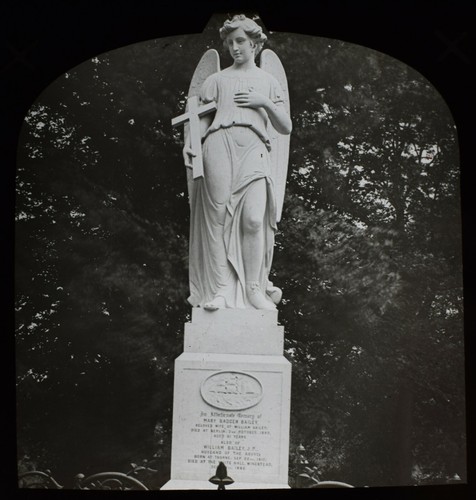 Magic lantern slide memorial - lantern,