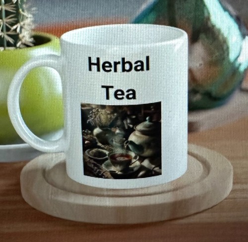 Herbal tea mug - mug, 11oz