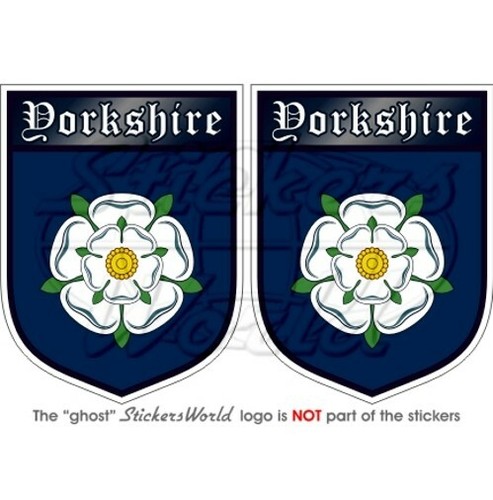 Adesivo yorkshire contea rosa - yorkshire,
