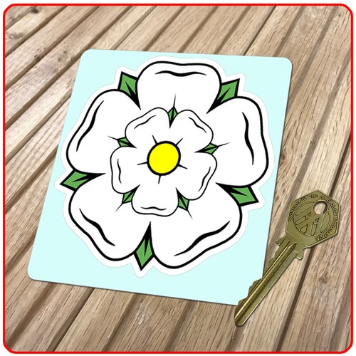 Adesivo yorkshire white - adesivo,