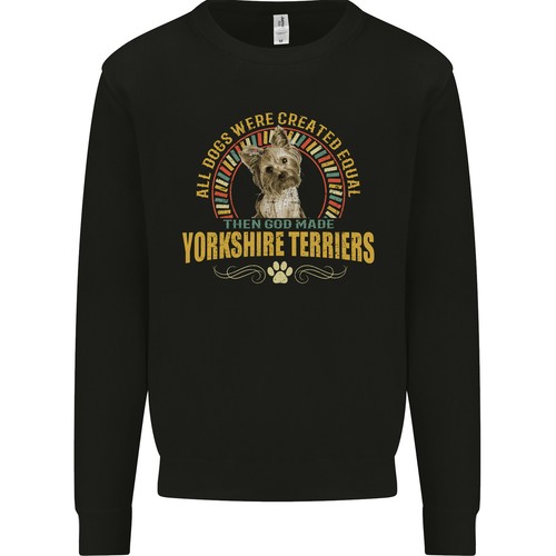 Felpa uomo yorkshire - felpa, terrier
