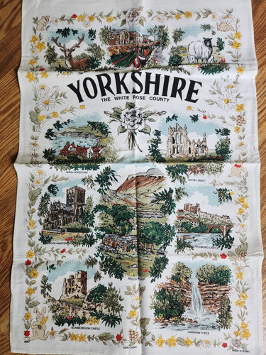 Yorkshire england asciugamano - england,